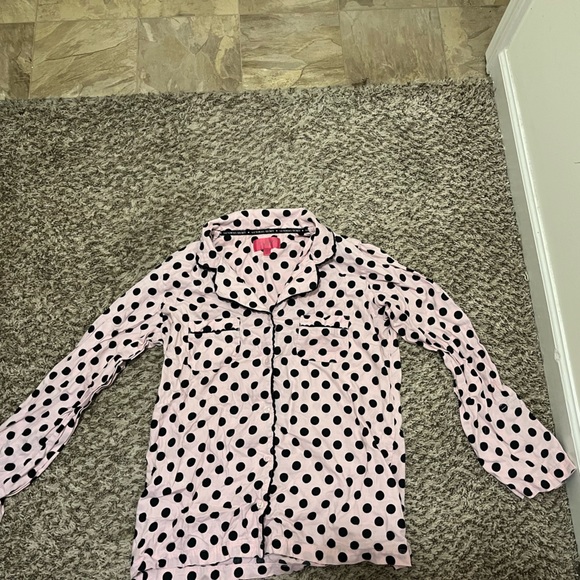 Victoria’s Secret Polka Dot Sleep Set Sz Medium - Picture 2 of 8